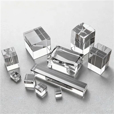 लेजर उत्कीर्णन के लिये उच्च गुणवत्ता वाला रिक्त क्रिस्टल घन